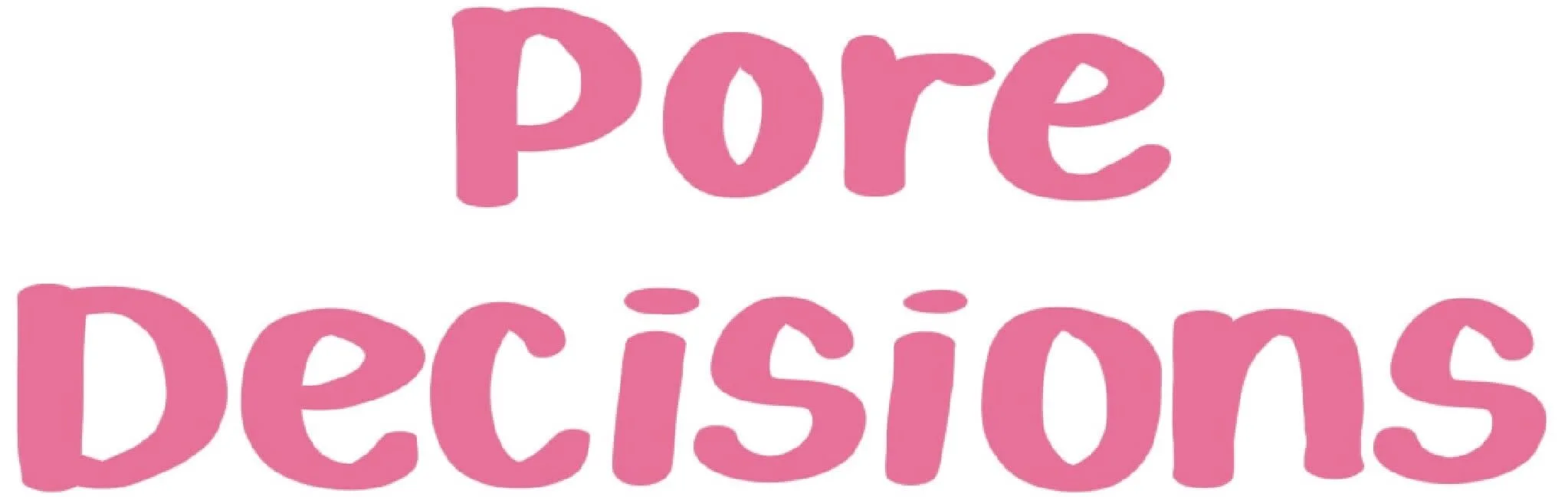 Logo for Pore Decisions